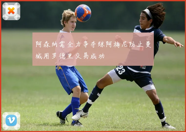 阿森纳需全力争夺琼阿梅尼防止曼城用罗德里交易成功
